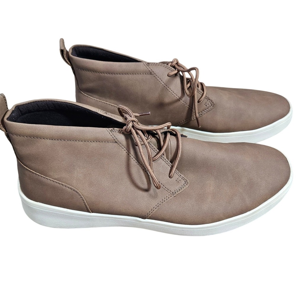 IZOD Palmer Mens Brown Chukka Sneaker Boots Memory Foam 12M Business Casual